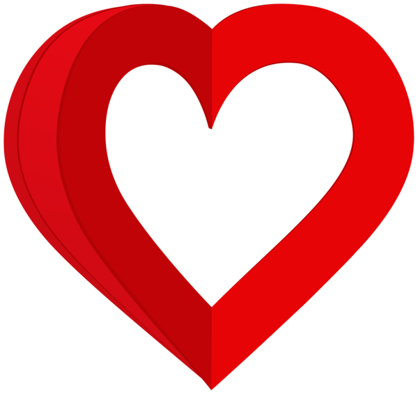This png image - Heart Red PNG Clipart, is available for free download