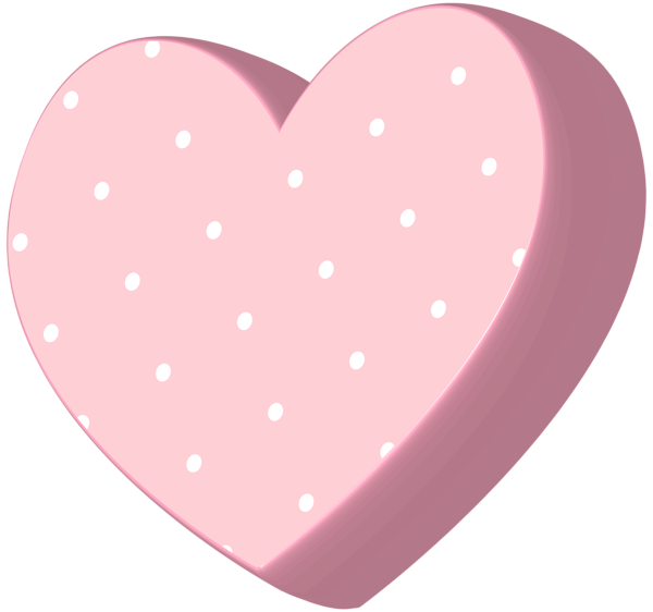 This png image - Heart Soft Pink Transparent PNG Clip Art, is available for free download