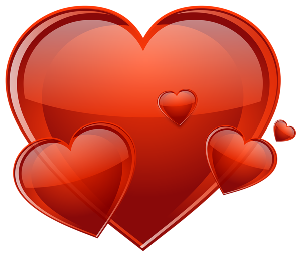 This png image - Hearts Transparent Clip Art, is available for free download