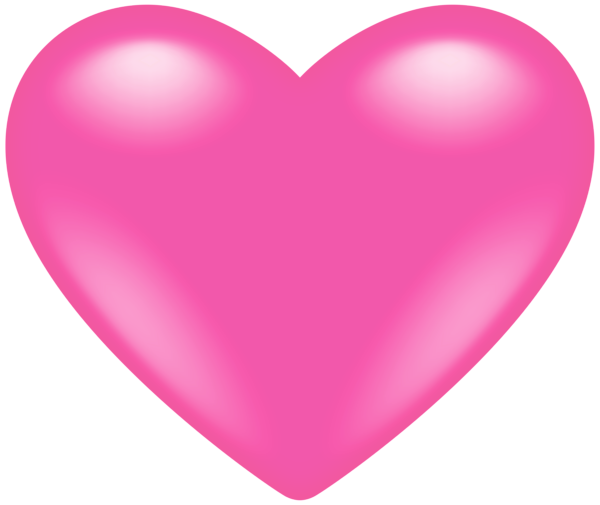 This png image - Pink Classic Heart PNG Transparent Clipart, is available for free download