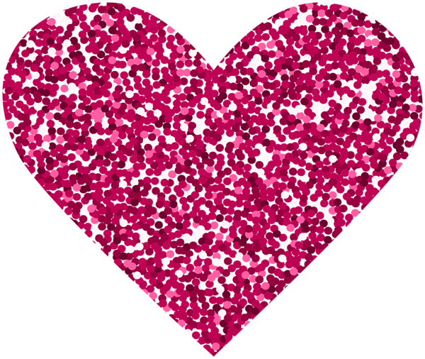 This png image - Pink Glitter Heart PNG Clipart, is available for free download