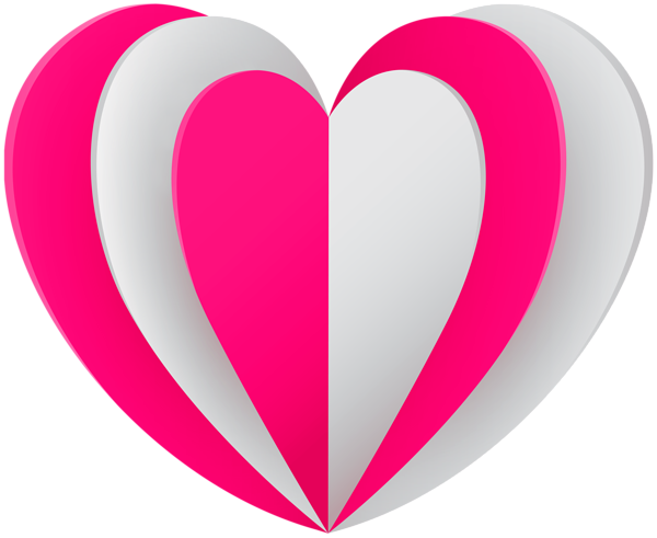 This png image - Pink Heart Decoration PNG Clipart, is available for free download