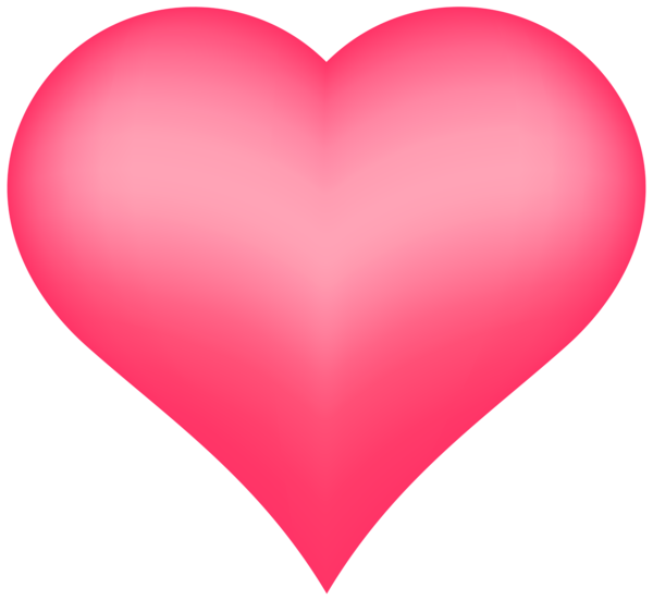 This png image - Pink Heart PNG Deco Clipart, is available for free download