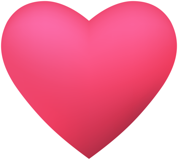 This png image - Pink Heart PNG Transparent Clipart, is available for free download