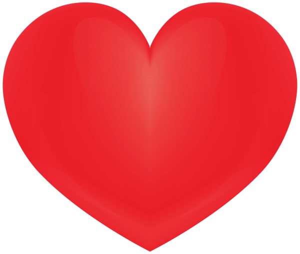 This png image - Red Heart Classic PNG Clipart, is available for free download