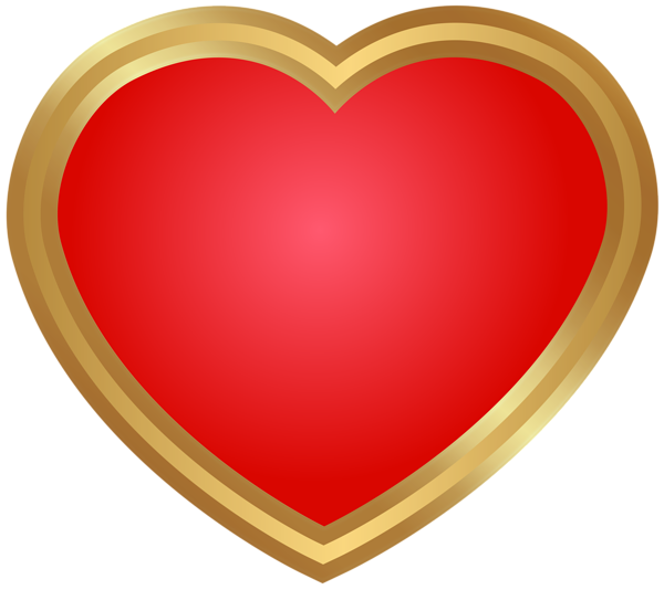 This png image - Red Heart Decoration PNG Clipart, is available for free download