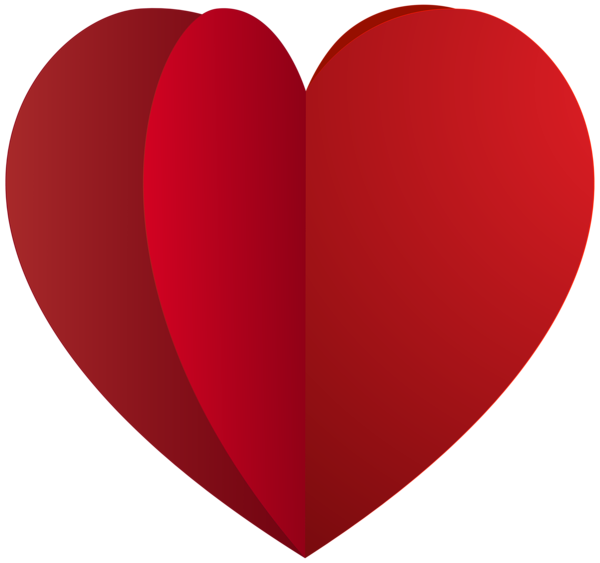 This png image - Red Heart Decoration PNG Transparent Clipart, is available for free download