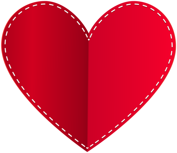 This png image - Red Heart Romantic PNG Clipart, is available for free download