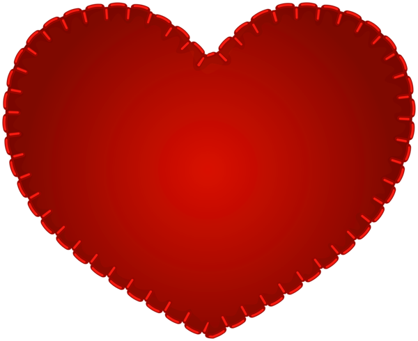 This png image - Red Heart Sewing Style PNG Clipart, is available for free download