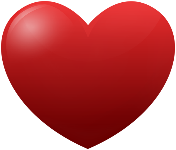 This png image - Red Heart Transparent PNG Clipart, is available for free download
