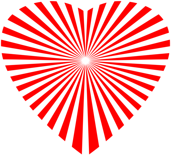 This png image - Red Stylized Heart Shape Transparent Clipart, is available for free download
