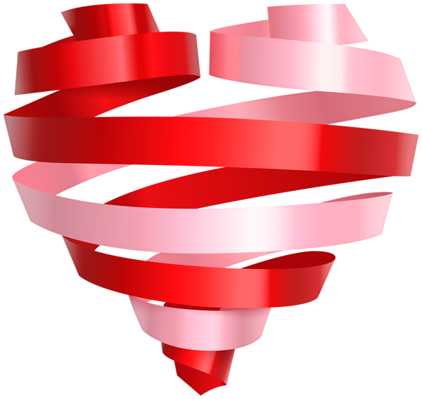 This png image - Ribbon Heart Transparent Image, is available for free download