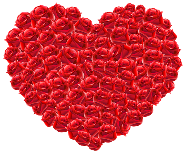 This png image - Rose Buds Heart PNG Clipart Image, is available for free download