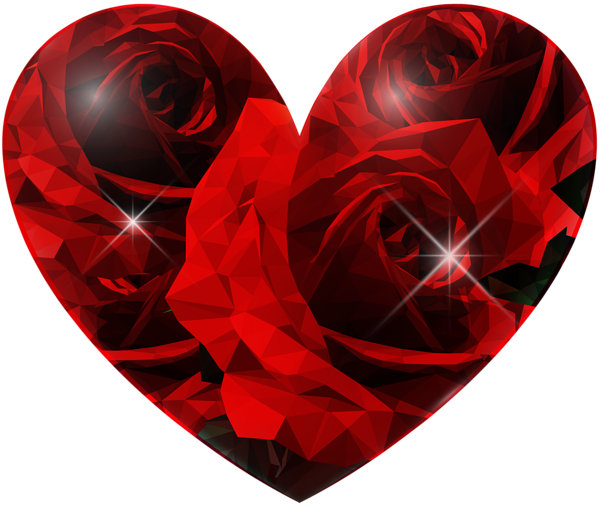 This png image - Rose Heart PNG Clip Art Image, is available for free download