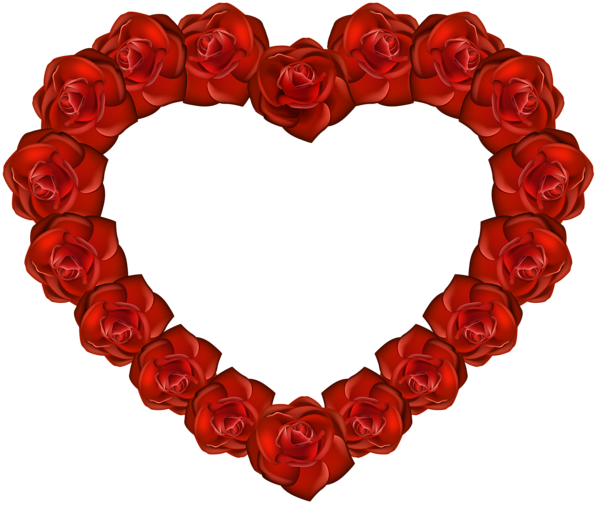 This png image - Rose Heart PNG Transparent Clip Art, is available for free download
