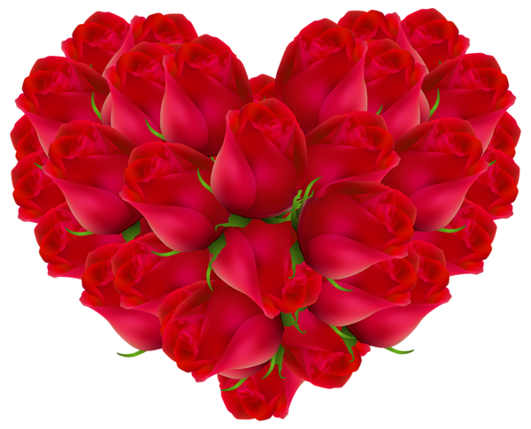 This png image - Rose Heart Transparent PNG Image, is available for free download