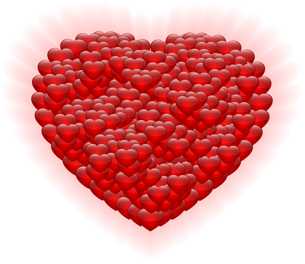 This png image - Shining Heart PNG Clipart, is available for free download