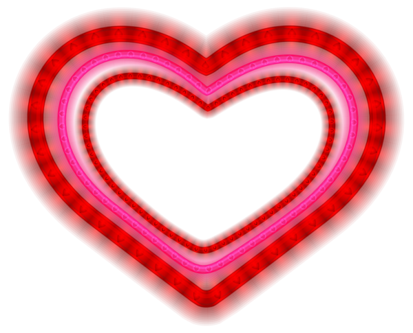 This png image - Shining Heart PNG Clipart Image, is available for free download