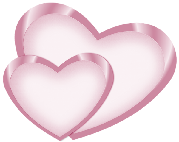 This png image - Soft Pink Hearts Clipart, is available for free download