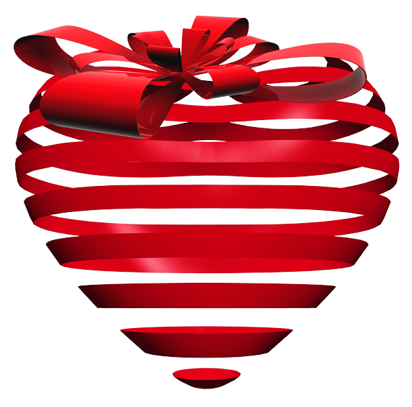 This png image - Transparent Heart Strips PNG Clipart Picture, is available for free download