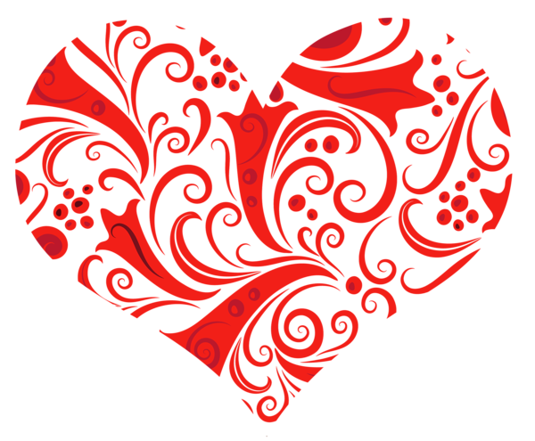 This png image - Transparent Heart Ornament PNG Clipart, is available for free download