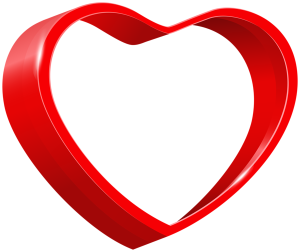 This png image - Transparent Red Heart Clip Art Image, is available for free download