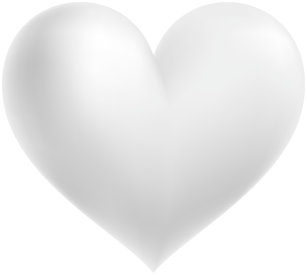 This png image - White Heart PNG Clipart, is available for free download