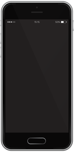 This png image - Mobile Phone Black PNG Clip Art Image, is available for free download