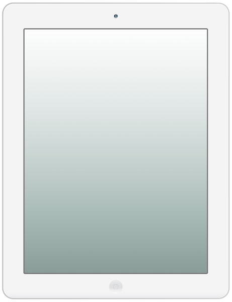 This png image - White Tablet PNG Clipart, is available for free download