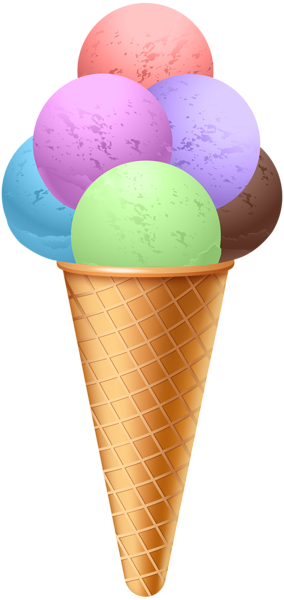 This png image - Big Ice Cream Cone PNG Clipart Picture, is available for free download