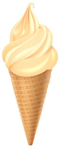 This png image - Caramel Ice Cream Cone PNG Transparent Clipart, is available for free download