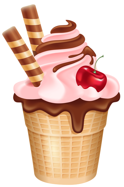 This png image - Cherry Ice Cream Cup Cornet PNG Picture, is available for free download