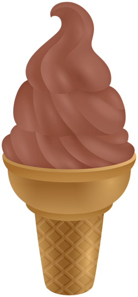 This png image - Chocolate Ice Cream Cone PNG Clipart, is available for free download