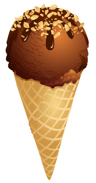 This png image - Chocolate Ice Cream Cone PNG Clipart Picture, is available for free download