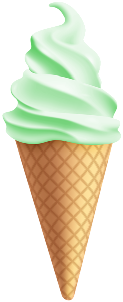 This png image - Ice Cream Cone Mint PNG Clipart, is available for free download
