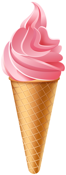 This png image - Ice Cream Pink Transparent PNG Clip Art Image, is available for free download