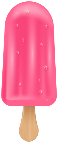 This png image - Pink Popsicle Ice Cream PNG Transparent Clipart, is available for free download