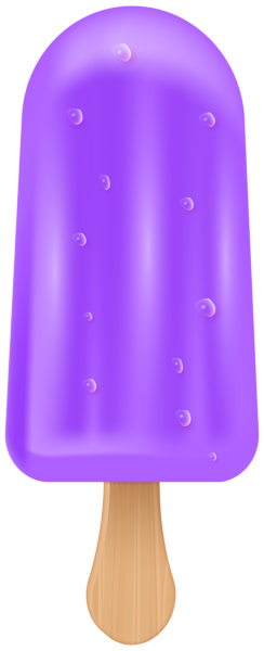 This png image - Purple Popsicle Ice Cream PNG Transparent Clipart, is available for free download