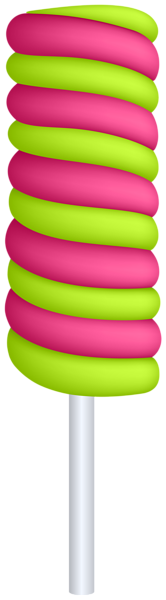 This png image - Swirl Ice Cream Popsicle PNG Clipart, is available for free download