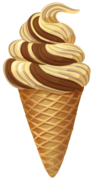 This png image - Transparent Caramel Ice Cream Cone Picture, is available for free download