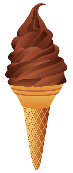 Transparent Chocolate Ice Cream Cone Picture | Gallery ...