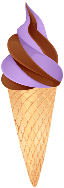 This png image - Two-color Ice Cream Clip Art Image, is available for free download