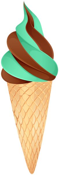 This png image - Two-color Ice Cream Green PNG Clip Art Image, is available for free download