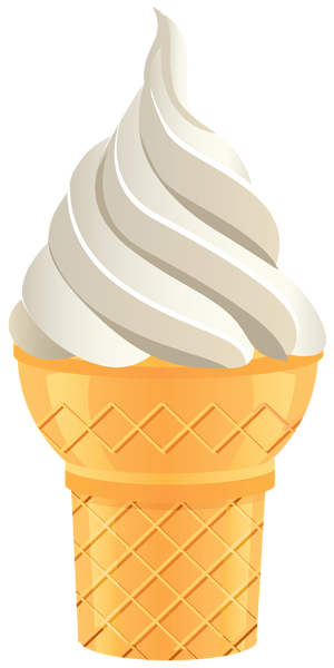 This png image - Vanilla Ice Cream Cone PNG Transparent Clip Art Image, is available for free download
