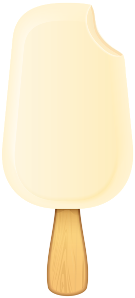 This png image - Vanilla Ice Cream on Stick PNG Clipart, is available for free download