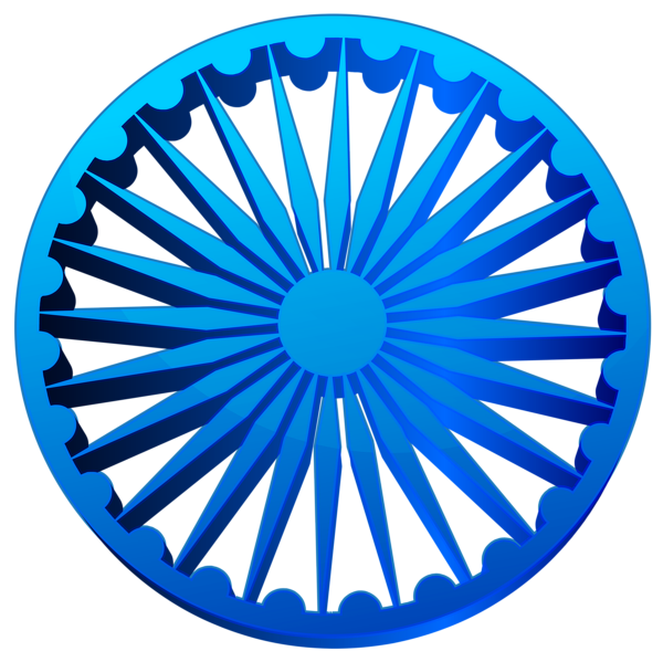 This png image - Ashoka Chakra India Transparent PNG Clip Art Image, is available for free download