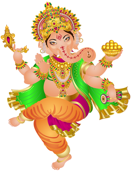 This png image - Ganesha Transparent PNG Clip Art Image, is available for free download
