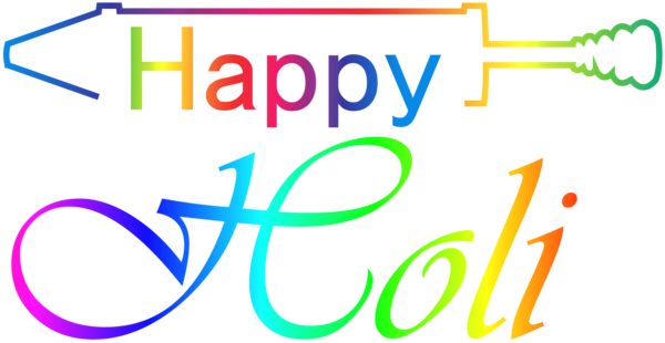 This png image - Happy Holi Transparent Clip Art Image, is available for free download