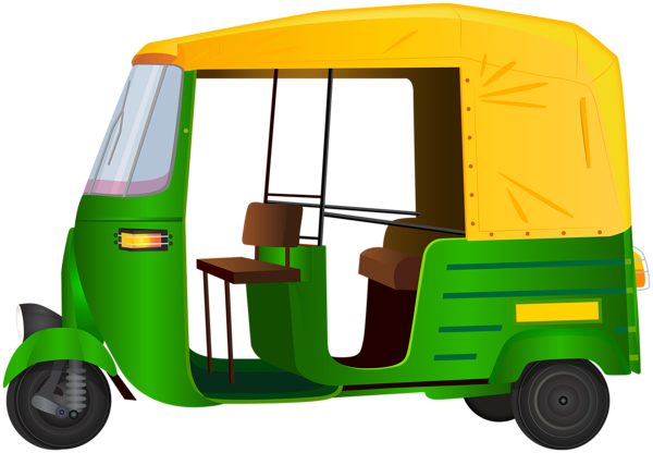 India Auto Rickshaw Clip Art Image | Gallery Yopriceville - High ...