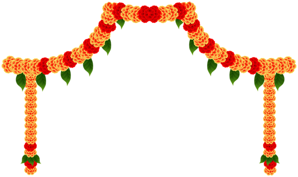 This png image - India Floral Decor Clip Art Image, is available for free download